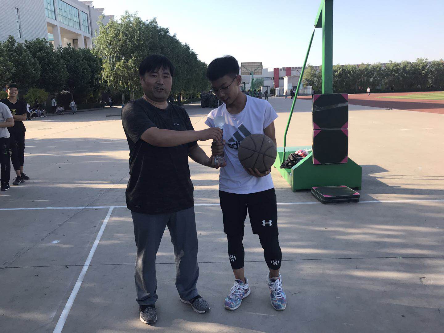 安平县综合职业技术学校2019年篮球系列赛之三分大赛
